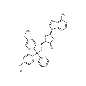 化合物 5’-O-(4,4’-Dimethoxytrityl)-2’-deoxyadenosine|TNU1124|TargetMol