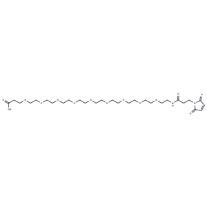 化合物 Mal-amido-PEG9-acid|T15964|TargetMol