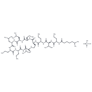 化合物 Polymyxin E2 sulfate|T83904|TargetMol