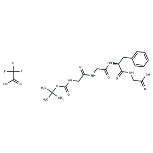 化合物 Boc-Gly-Gly-Phe-Gly-OH TFA|T77902|TargetMol