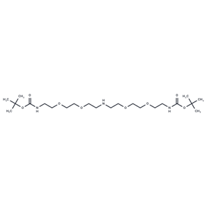 化合物 NH-bis(C2-PEG2-NH-Boc)|T16296|TargetMol