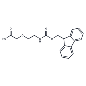 化合物 Fmoc-NH-PEG1-CH2COOH,Fmoc-NH-PEG1-CH2COOH