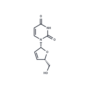 化合物 2’,3’-Dideoxy-2’,3’-didehydro-uridine|TNU0994|TargetMol