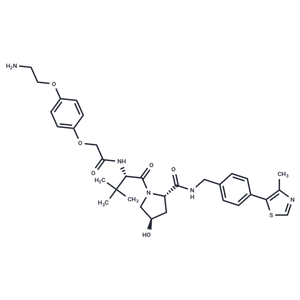 化合物 (S,R,S)-AHPC-O-Ph-PEG1-NH2|T18673|TargetMol