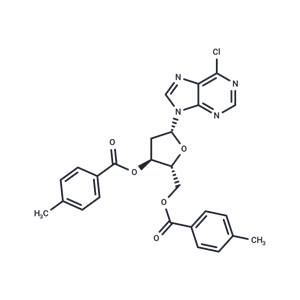 化合物 6-Chloro-9-[3,5-di-O-(p-toluoyl)-2-deoxy-β-D- ribofuranosyl]-9H-purine|TNU1426|TargetMol