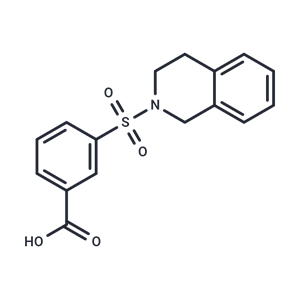 3-(3,4-二氫-1H-異喹啉-2-磺酰基)-苯甲酸|T7406|TargetMol