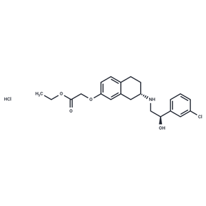 化合物 Amibegron hydrochloride|T10302|TargetMol