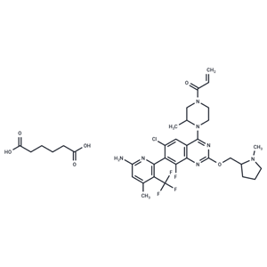 化合物 Divarasib adipate|T86280|TargetMol