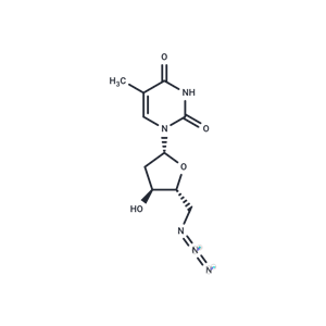 化合物 5’-Azido-5’-deoxythymidine|TNU1149|TargetMol