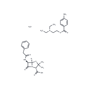 化合物 Penicillin G Procaine,Penicillin G Procaine