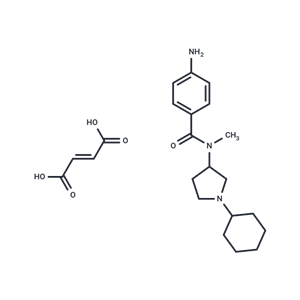 化合物 AHR-5645B fumarate|T71590|TargetMol