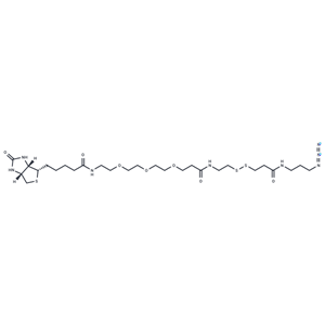 化合物Biotin-PEG3-SS-azide|T17576|TargetMol