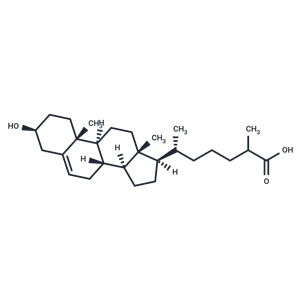 3β-hydroxy-5-Cholestenoic Acid,3β-hydroxy-5-Cholestenoic Acid