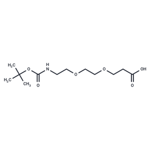 化合物 Boc-NH-PEG2-CH2CH2COOH|T14737|TargetMol