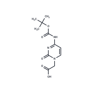 化合物 N4-Boc-cytosin-1-yl ?acetic acid|TNU0889|TargetMol