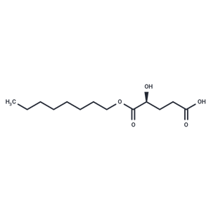 化合物 (2S)-Octyl-α-hydroxyglutarate|T19612|TargetMol