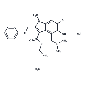 化合物 Umifenovir hydrochloride monohydrate|T68493|TargetMol