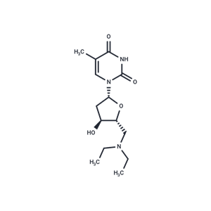 化合物 5’-Deoxy-5’-N,N-diethylaminothymidine|TNU1403|TargetMol