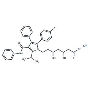 化合物 Atorvastatin strontium|T71492|TargetMol