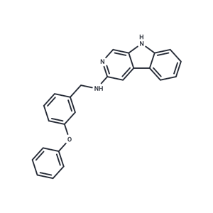 化合物 3-(3-Phenoxybenzyl)amino-β-carboline|T61401|TargetMol