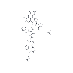 化合物Lys-Bradykinin acetate|TP2268L|TargetMol