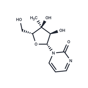 化合物 4-Deoxy-3’-beta-C-methyluridine|TNU0486|TargetMol