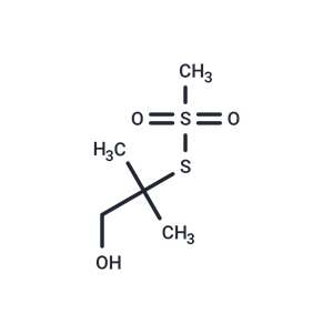 化合物 S-(1-Hydroxy-2-methylpropan-2-yl) methanesulfonothioate|T18653|TargetMol