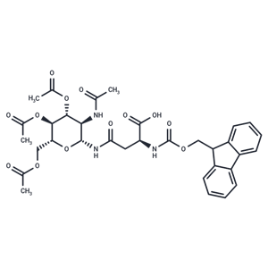 Fmoc-L-Asn(beta-D-GlcNAc(Ac)3)-OH|T38713|TargetMol