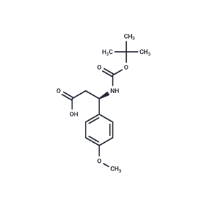 化合物 (R)-Boc-4-methoxy-β-Phe-OH|T65025|TargetMol