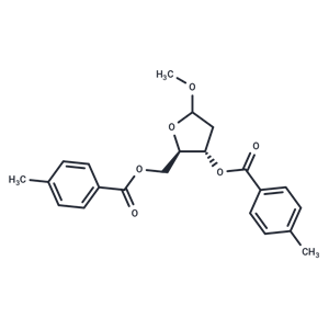 化合物 1-(a,b)-O-methyl-3,5-di-(O-p-toluoyl)-2-deoxy-D-ribose|TNU0755|TargetMol