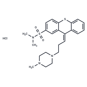 化合物 Thiothixene hydrochloride|T63592|TargetMol