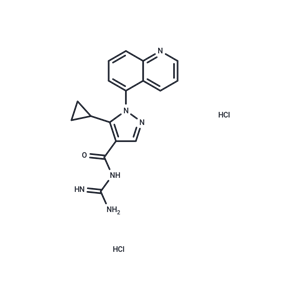 化合物 Zoniporide dihydrochloride|T23566|TargetMol