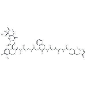 化合物 Mal-cyclohexane-Gly-Gly-Phe-Gly-Exatecan|T81874|TargetMol