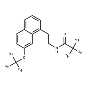 化合物 Agomelatine-d6|T10266|TargetMol