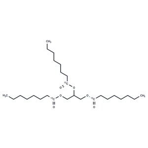 1,2,3-Trioctanoyl-rac-glycerol-13C3|T37119|TargetMol