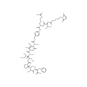 化合物 MC-Val-Cit-PAB-MMAF|T18326|TargetMol