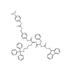 化合物 Fmoc-Phe-Lys(Trt)-PAB-PNP,Fmoc-Phe-Lys(Trt)-PAB-PNP