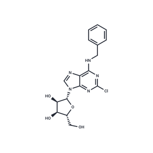 化合物 2’-Chloro-N6-benzyl adenosine|TNU1412|TargetMol