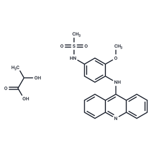 化合物 Amsacrine lactate|T68672|TargetMol