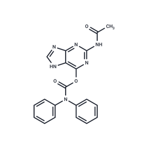 化合物 N2-acetyl-O6-(diphenylcarbamoyl)guanine|TNU0794|TargetMol