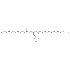 化合物 1,2-Dilauroyl-sn-glycero-3-PA sodium|T84451|TargetMol