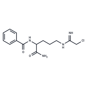 化合物 N-[1-(Aminocarbonyl)-4-[(2-chloro-1-iminoethyl)amino]butyl]-benzamide,N-[1-(Aminocarbonyl)-4-[(2-chloro-1-iminoethyl)amino]butyl]benzamide