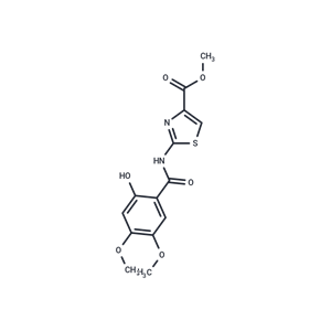 化合物 Methyl 2-(2-hydroxy-4,5-dimethoxybenzamido)thiazole-4-carboxylate|T67049|TargetMol