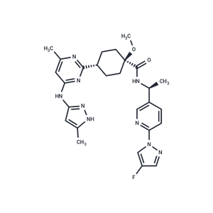 化合物 trans-Pralsetinib,trans-Pralsetinib