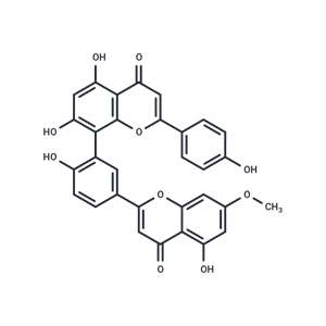 化合物 Sequoiaflavone,Sequoiaflavone