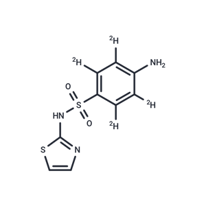 化合物 Sulfathiazole-d4|T13035|TargetMol