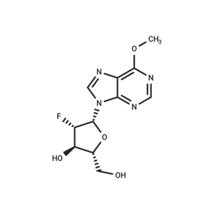 化合物 2’-Deoxy-2’-fluoroarabino-O6-methyl ? inosine|TNU1503|TargetMol