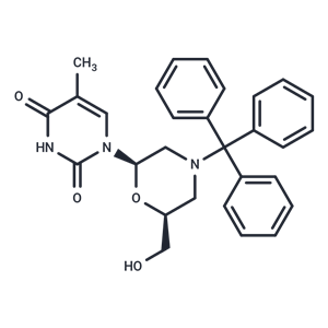 化合物 7’-OH-N-trityl morpholino thymine|TNU0641|TargetMol