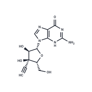 化合物 3’-beta-C-Ethynylguanosine|TNU0477|TargetMol