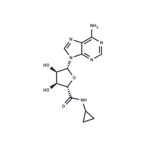 化合物 5'-(N-Cyclopropyl)carboxamidoadenosine|T22523|TargetMol